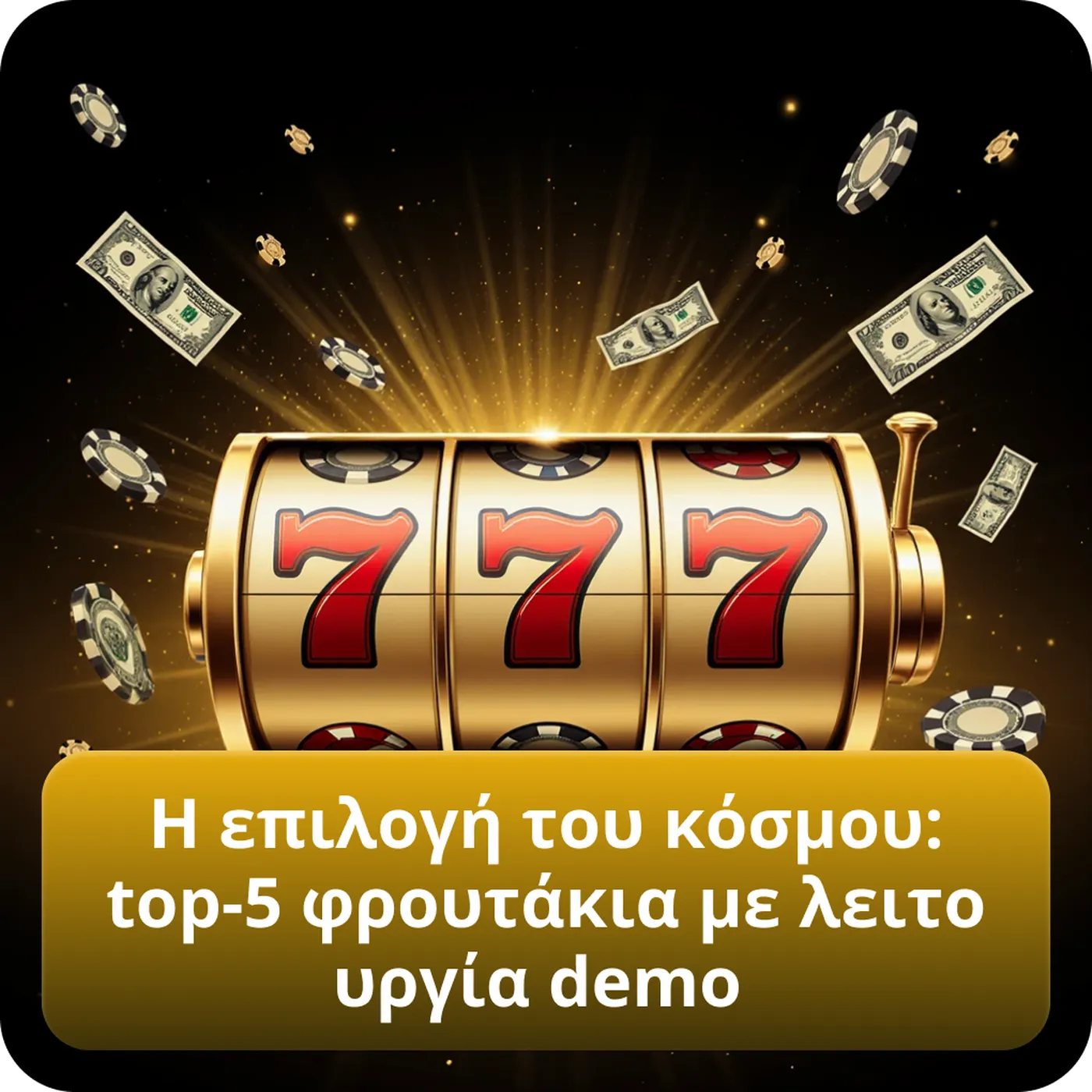 Η επιλογή του κόσμου: top-5 φρουτάκια με λειτουργία demo